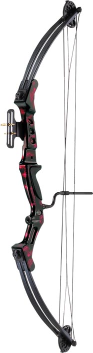 Chaser Compound Bow  Splash Riser Version (Red Green Blue)