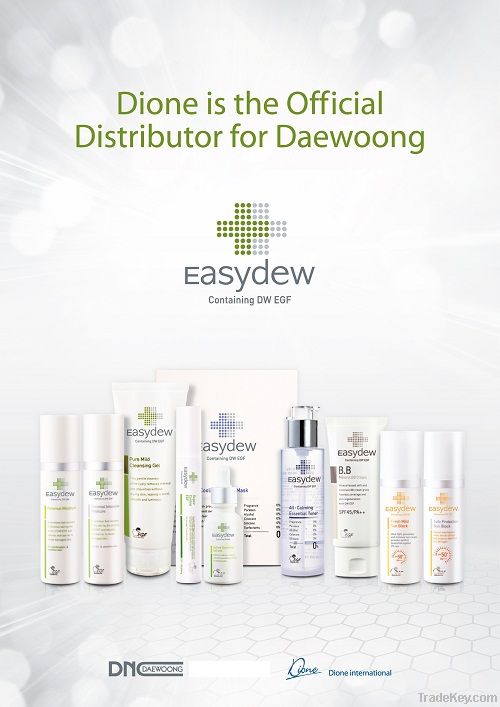 Easydew skincare range