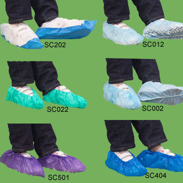 CPE Shoe Cover, Non Woven Shoe Coevr, Waterproof Shoe Cover