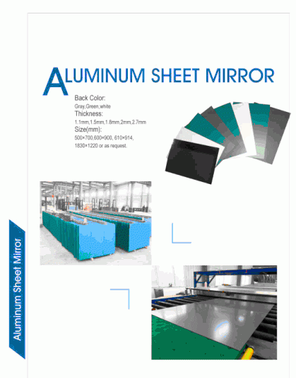 aluminum mirror