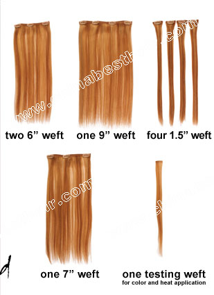Clip-on Hair Extension