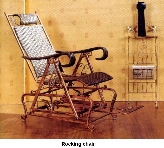 Rattan furniture Rocking chair