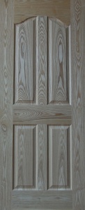 Natural Ash Veneered HDF Molded Door Skin