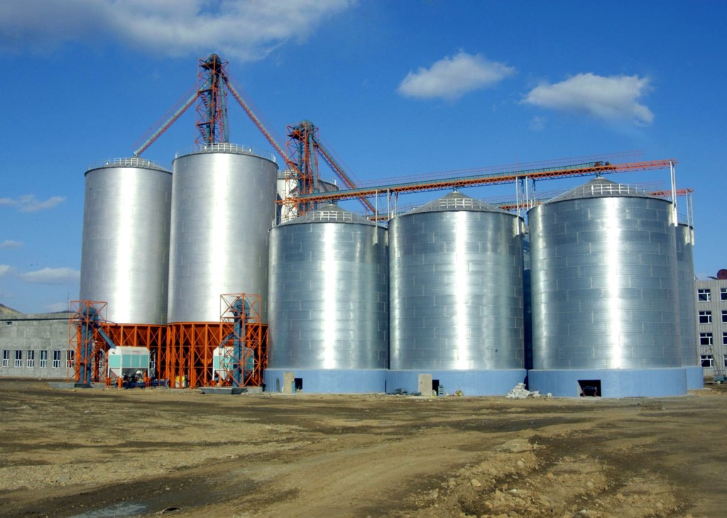 flat bottom steel silo