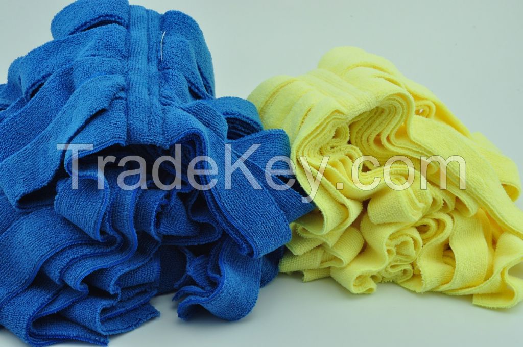 Microfiber Custom Refill Strip microfiber mop, strip mop head, Cleaning Mop Head