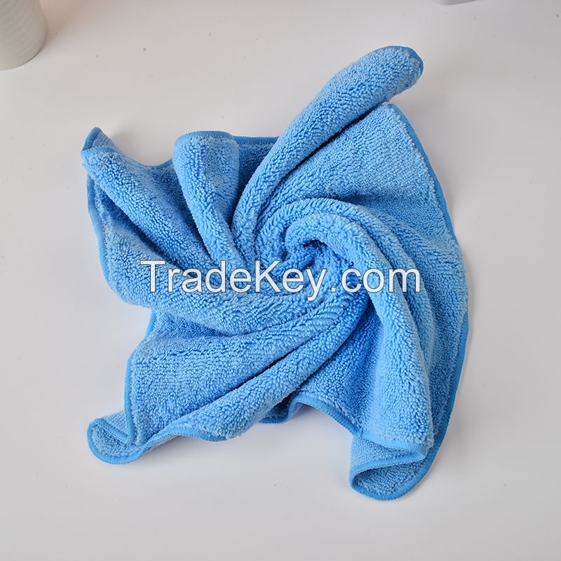 Microfiber Car Cleaning Towels Ultra Thick Car Wax Buffing Cloths