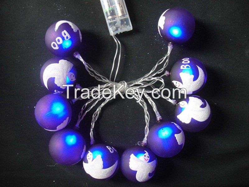 LED light decoration holiday ball lighting for Hallowmas