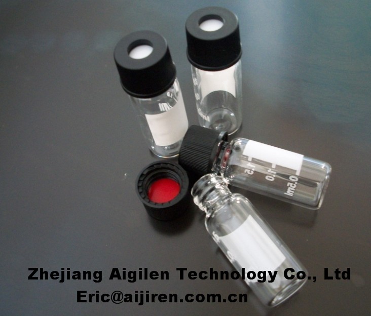 HPLC Autosampler vials 1.8ml vials Screw vials 8mm Clear vials