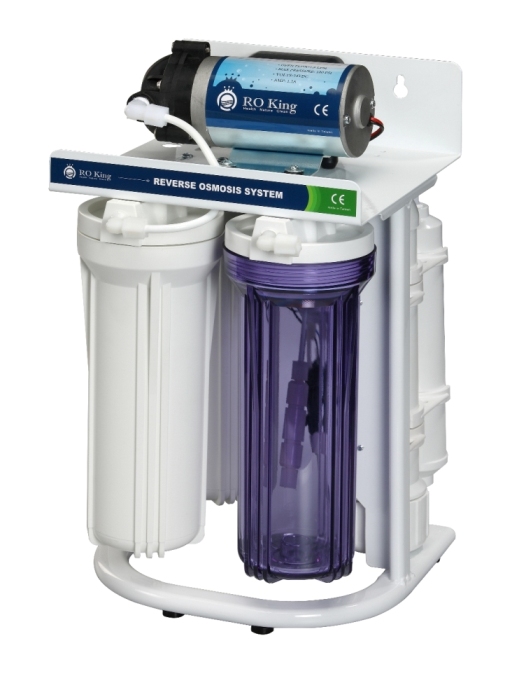 5 Stages ***** Water Purifier with square stand, 50 GPD with pump