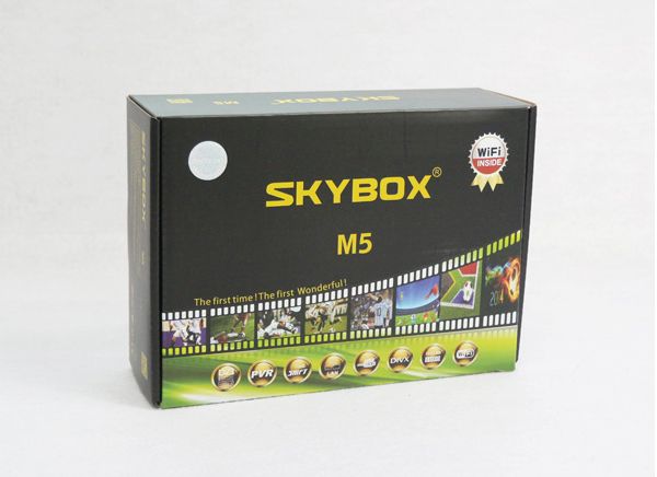 skybox new model Skybox M5 original HD with CCcam Newcam