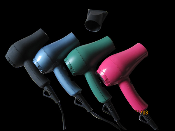 Mini travel hair dryer