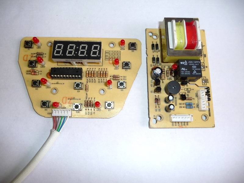 pcb assembly for controller of rice cooker