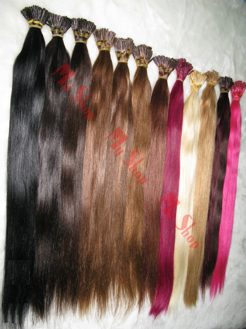 various colours of hairs