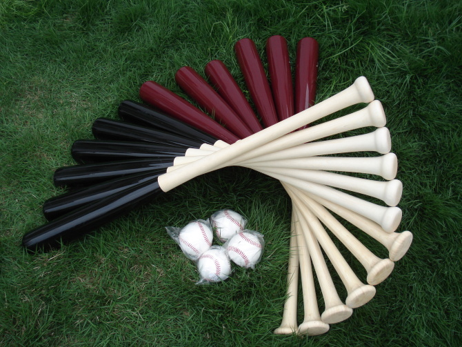 wood baseball bats