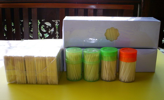 Disposable Bamboo toothpicks