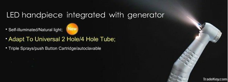 LED handpiece integrate E-generator