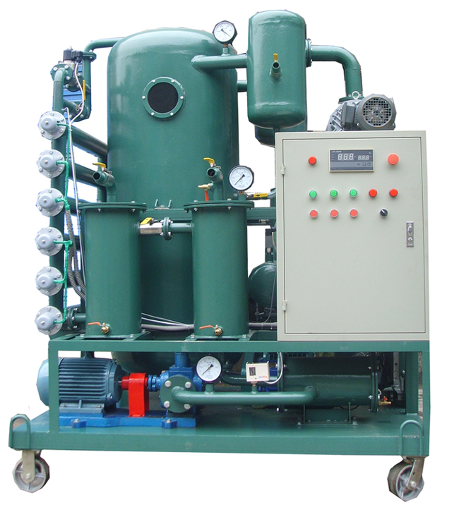 High Efficiency Double-stage Vacuum Insulating Oil Purifier