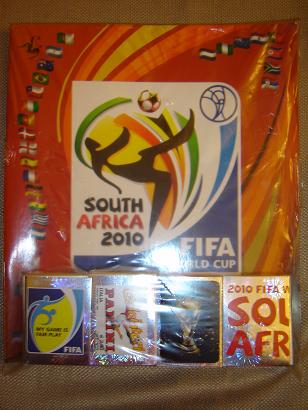 PANINI World Cup 2010 Complete set of stickers + Album