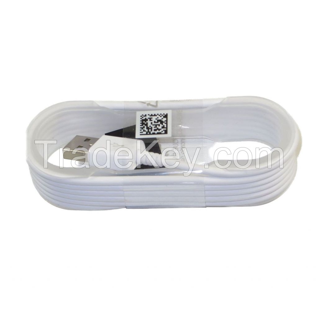 Wholesale OEM Original Samsung Data Cable Micro USB 3FT Galaxy S6/6 Edge White Bulk