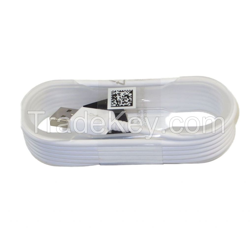 Wholesale OEM Original Samsung Data Cable Micro USB 5FT ECB-DU4EBE White Bulk