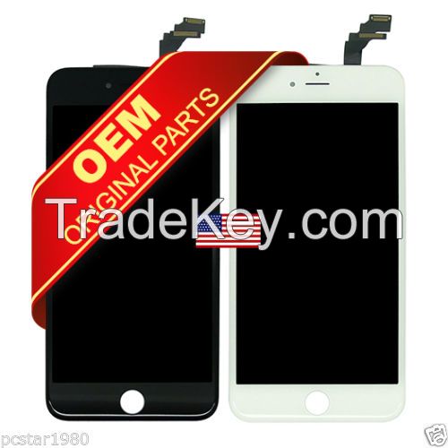 For Black &amp;amp;amp; White iPhone 6S Plus Grade A+++LCD Touch Screen Display With 3D Touch Assembly Replacement Part &amp;amp;amp; free Shipping