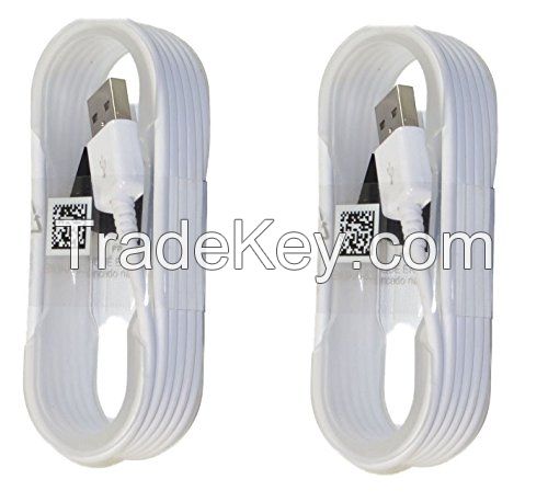 Wholesale OEM Original Samsung Data Cable Micro USB 3FT Galaxy S6/6 Edge White Bulk