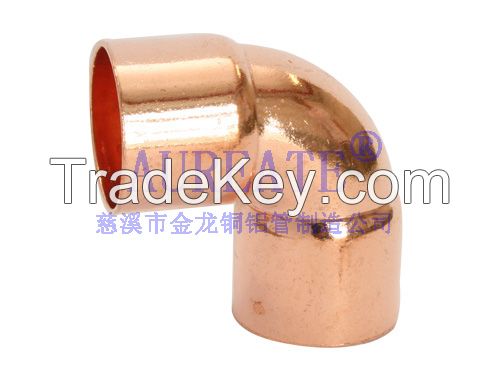 1/8&amp;quot;-6&amp;quot; / 6mm-159mm / 90 Deg.Elbow  / Copper Fitting /Plumbing Fitting/ Pipe Fitting/ End Feed/ Upc / NSF / WRAS