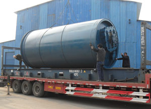 waste tires refining machine