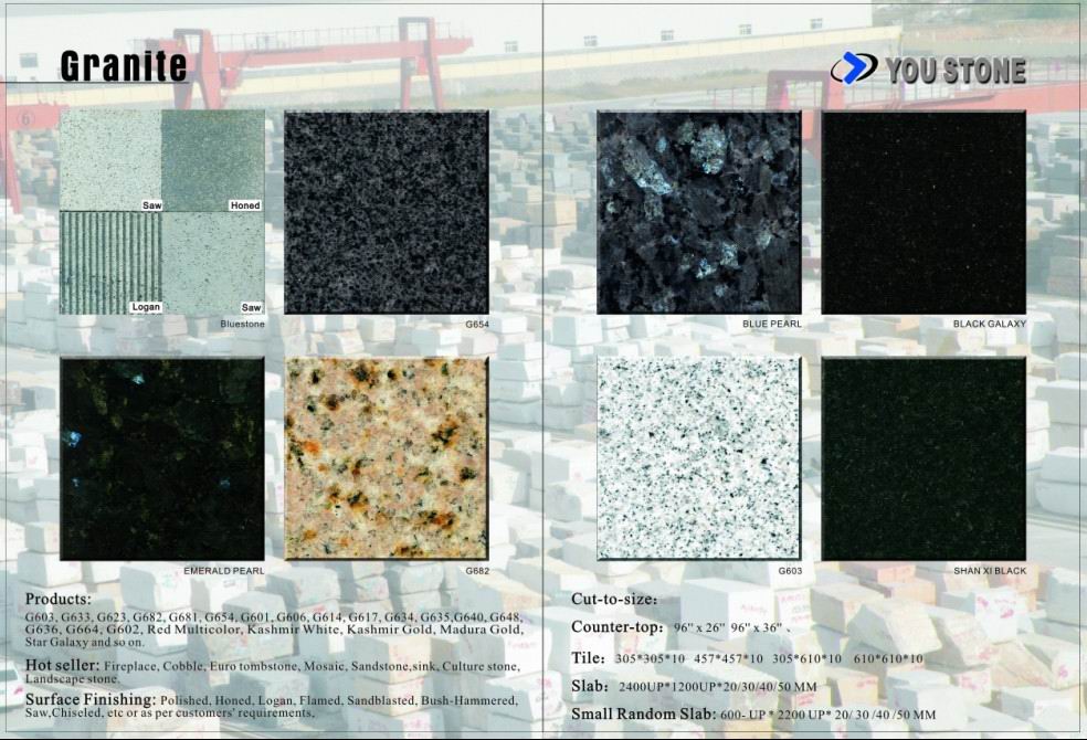 Granite/Granite Tile/Marble/Marble Tile/Floor Tile/Wall Tiles