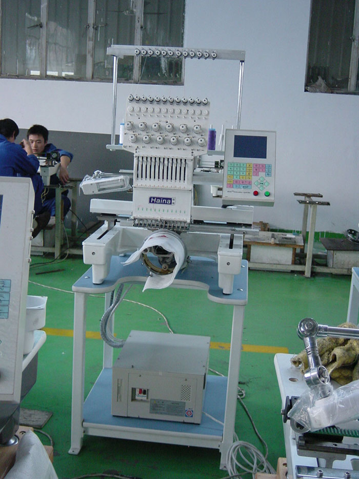 single head embroidery machine