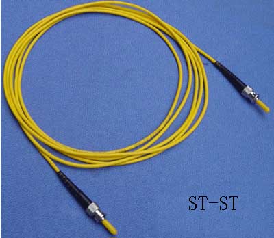 ST fiber optic patch cord
