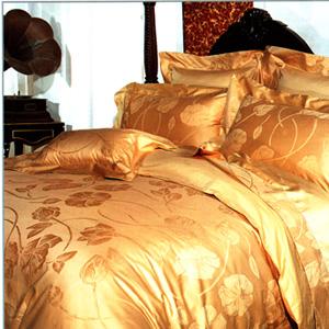Satin With Jacquard Weave Bedding Sets