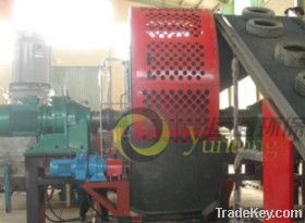 Tyre processing equipments with CE and ISO tire crusher