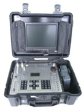 military microwave transmitter and receiver
