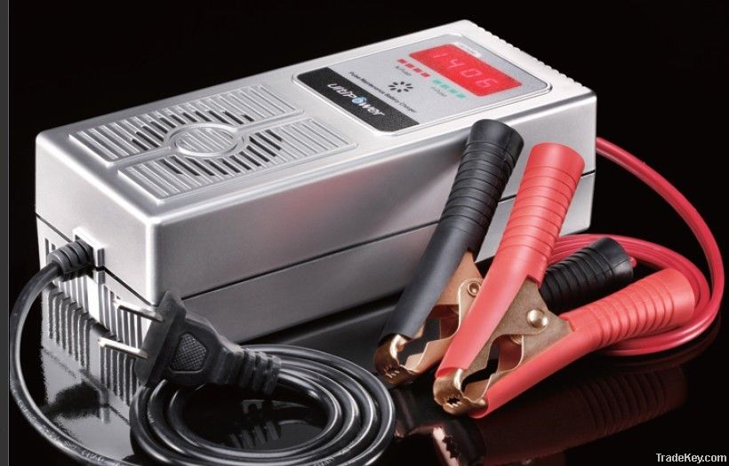 12V5A/8A  automatic reverse pulse desulfation charger