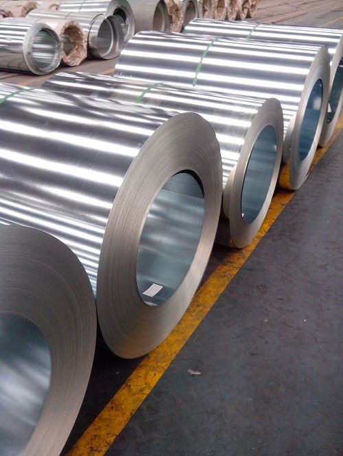 Galvanized steel roll