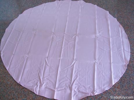 100%polyester elegant jacquard pink round table cloth