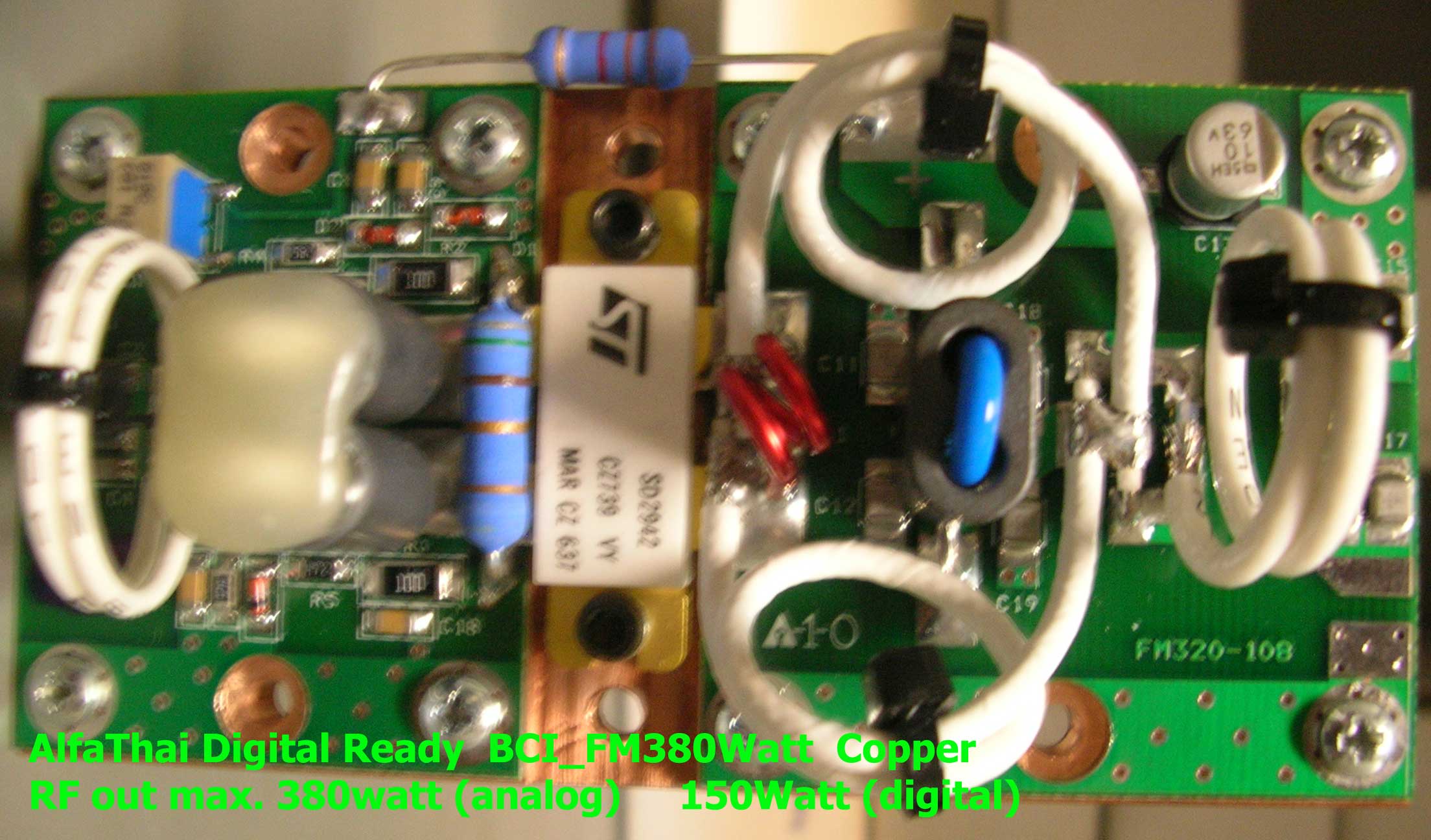 FM Pallet Amplifier 380Watt (Analog) 125Watt (Digital)