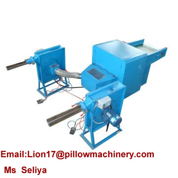 Pillow filling machine