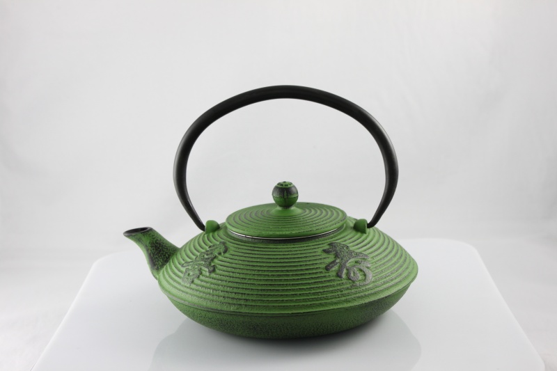 0.8L CHINESE OLD CAST IRON TEAPOT