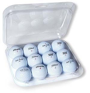 double blister tray for display golf