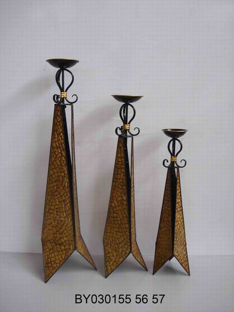 wall decoration- metal candle holder