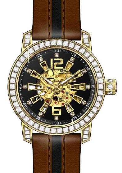 diamond inlay watches