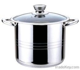 6pcs stainless steel cookware set   stock pot