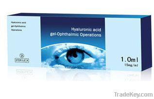 hyaluronic acid gel for Ophthalmic Operations