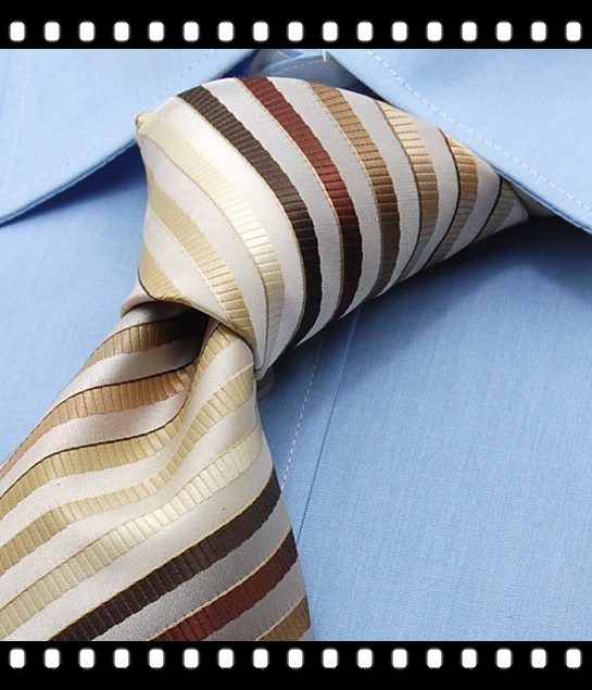 men's striped tie