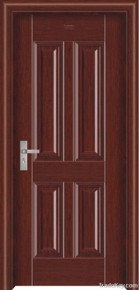 steel wood door