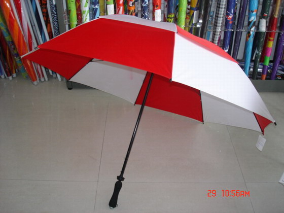 30"x8 manual open windproof golf umbrella