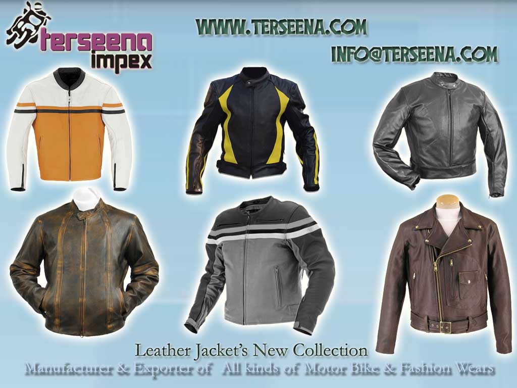 Male/Female Leather Fashion, Biker Jackets, Suit, Coats, Pants