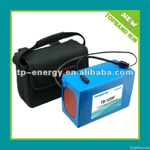 12V Lithium Rechargeable Battery Pack